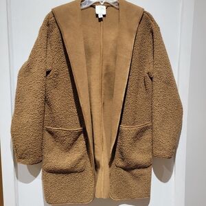 Joie Hooded Sherpa Cardigan